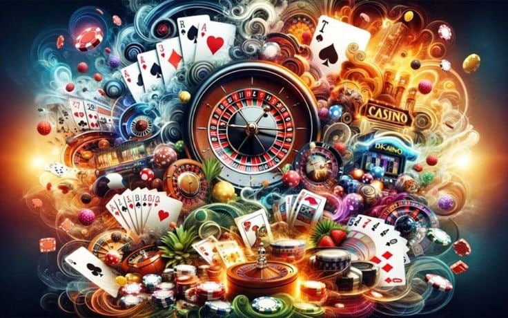 အွန်လိုင်း Casino လောင်းကစားဂိမ်း နောက်ခံ